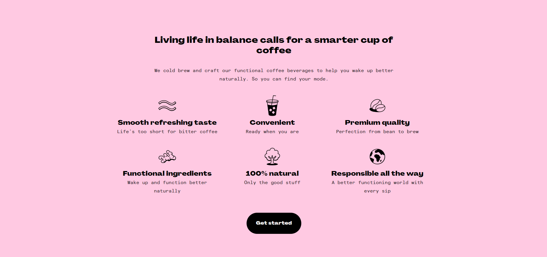 Mode Cold Brew Screen